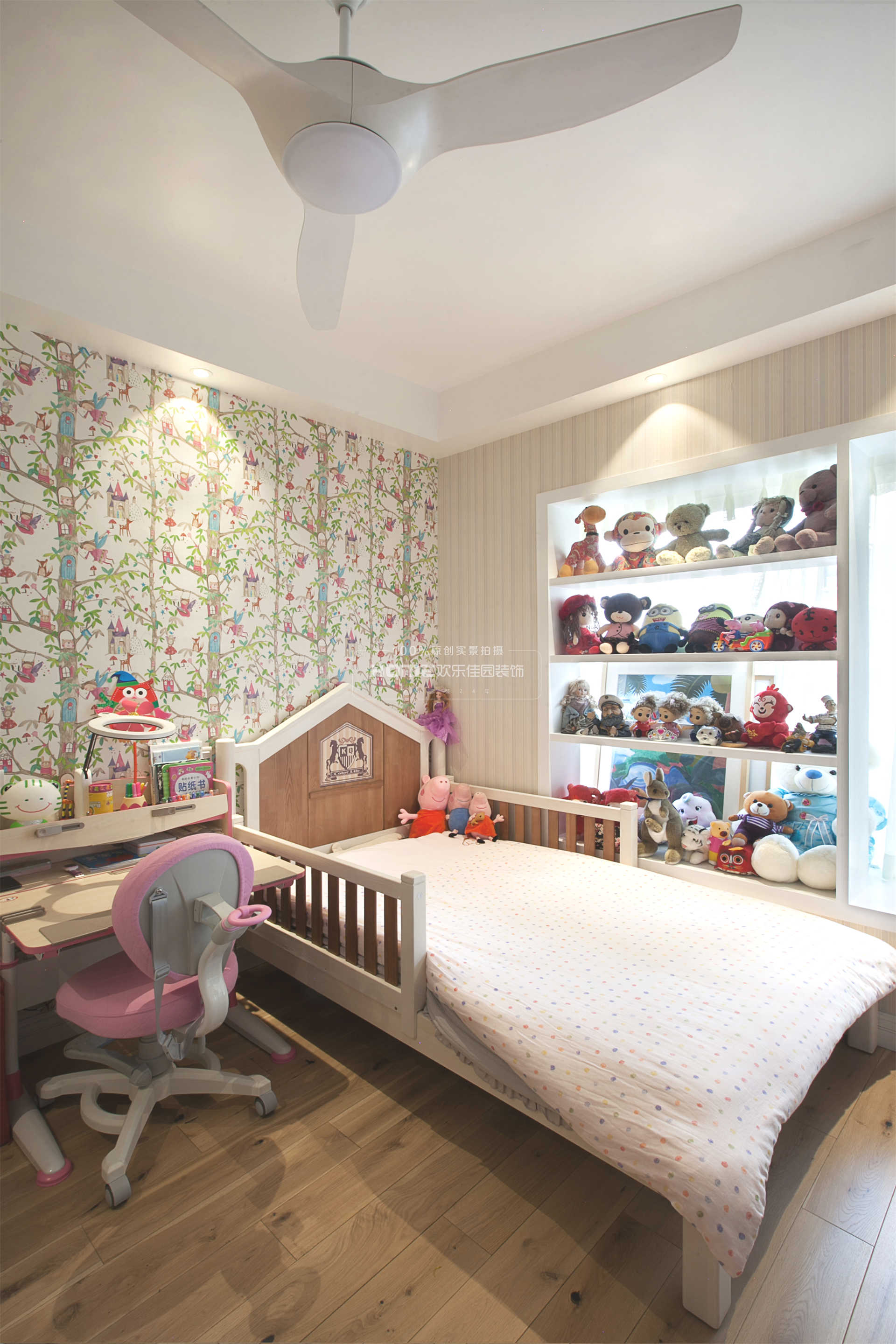 日式儿童房装修实景图
