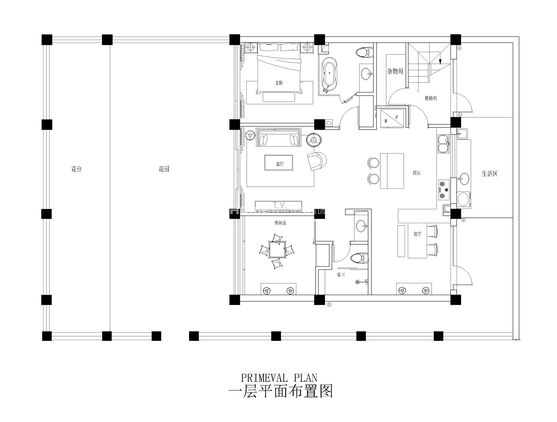 一层平面布置图