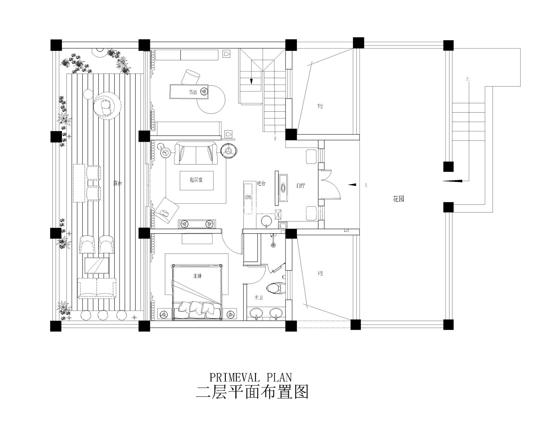 二层平面布置图