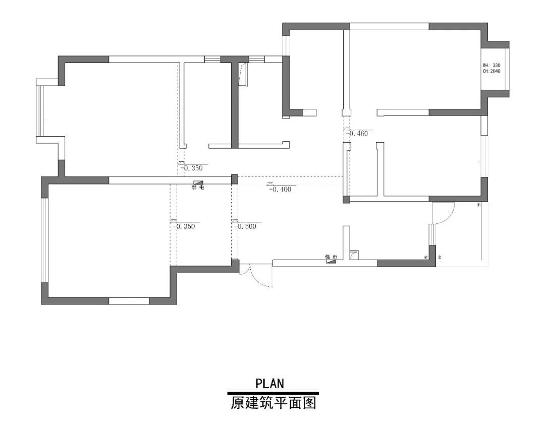 原建筑平面图