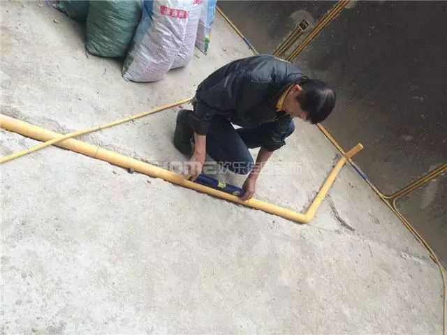 欢乐佳园装饰水电布置检查
