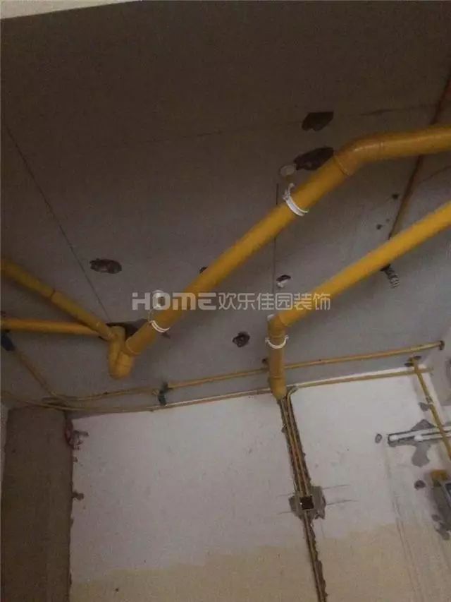 欢乐佳园装饰水电布置检查