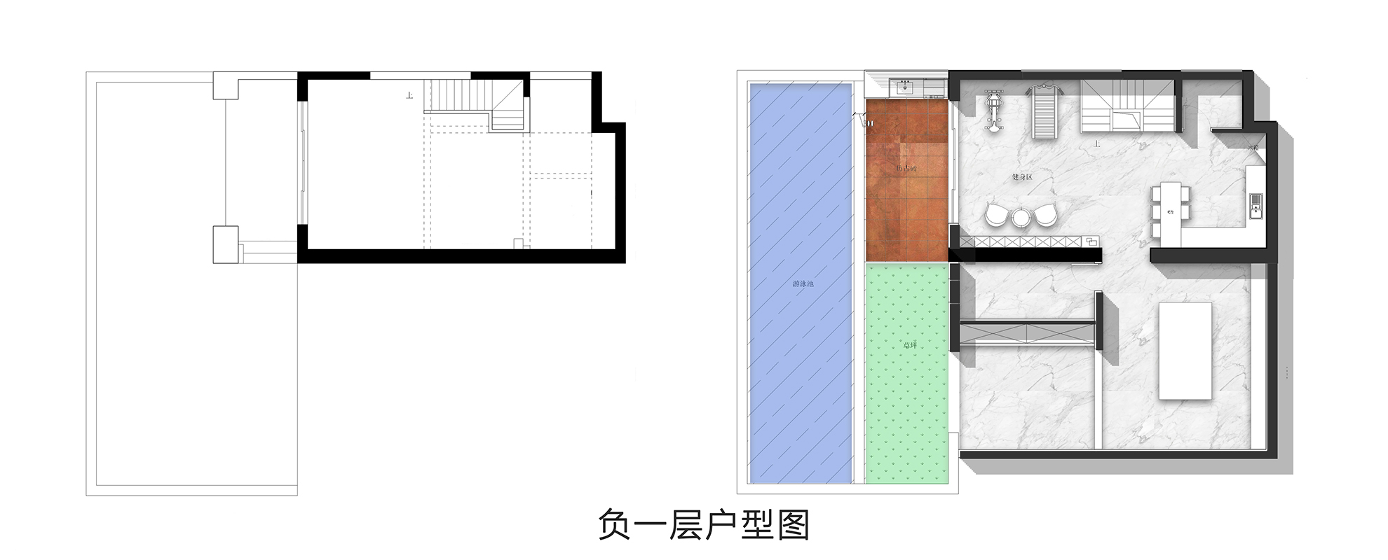 负一层户型图