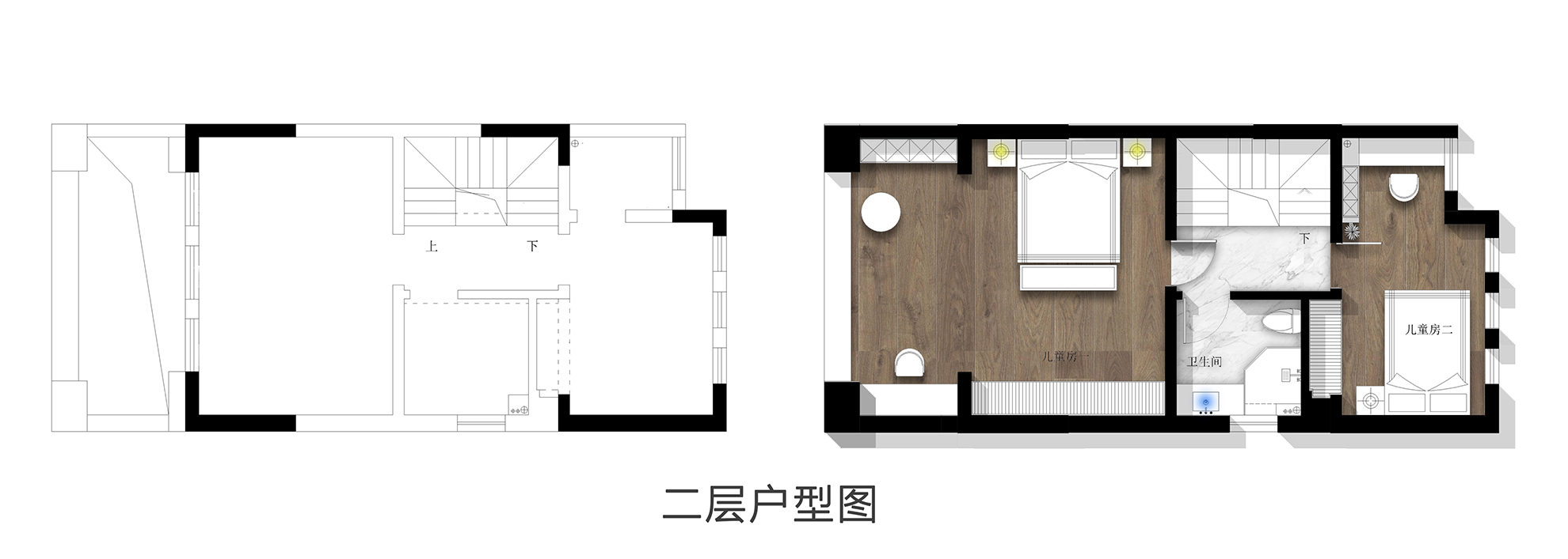 二层户型图