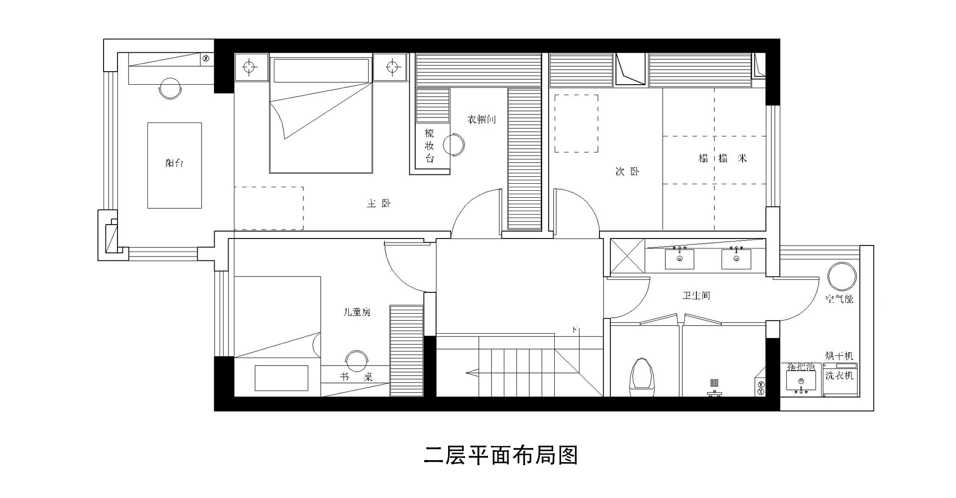 二楼平面布局图