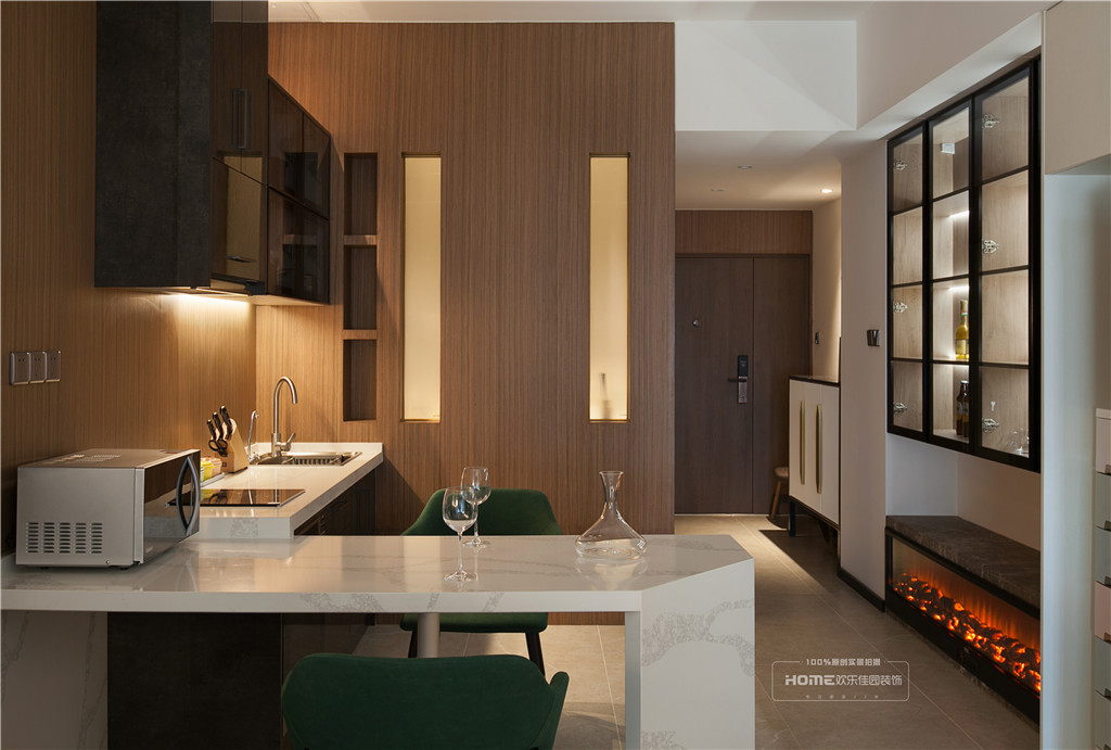 现代简约-厨房-昆明X公寓